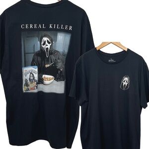 NWOT Ghost Face Cereal Killer T-Shirt Men’s Unisex XL